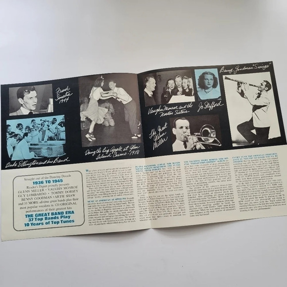The Great Band Era Vintage 10 Vinyl Collectors Edition of Original Recording - Picture 12 of 16